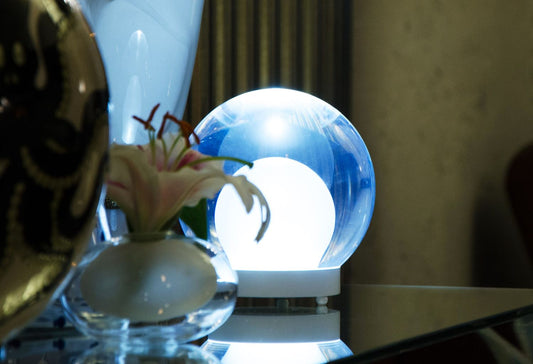 lampe en acrylique design Soul light, artisanale, Azzaro